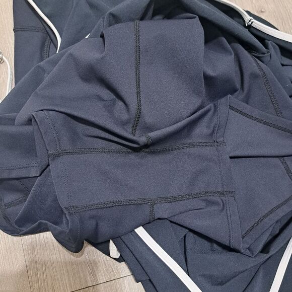 Abercrombie & Fitch Traveler Activewear Mini Dress Large Black - Picture 9 of 15